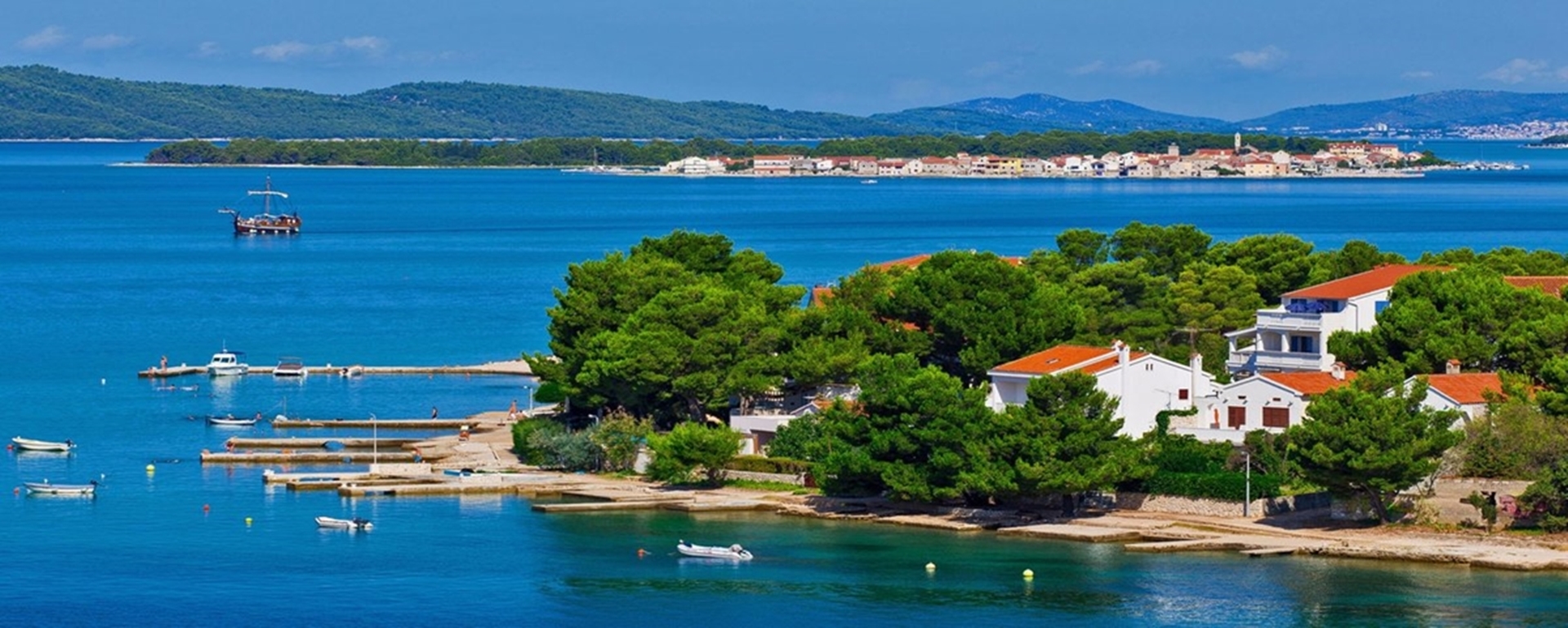 pobřeží v Chorvatsku